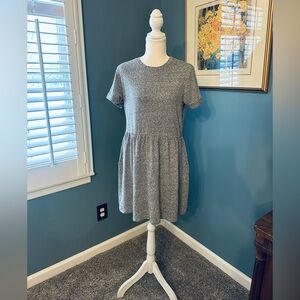 Z SUPPLY Charcoal Heather T-Shirt Dress